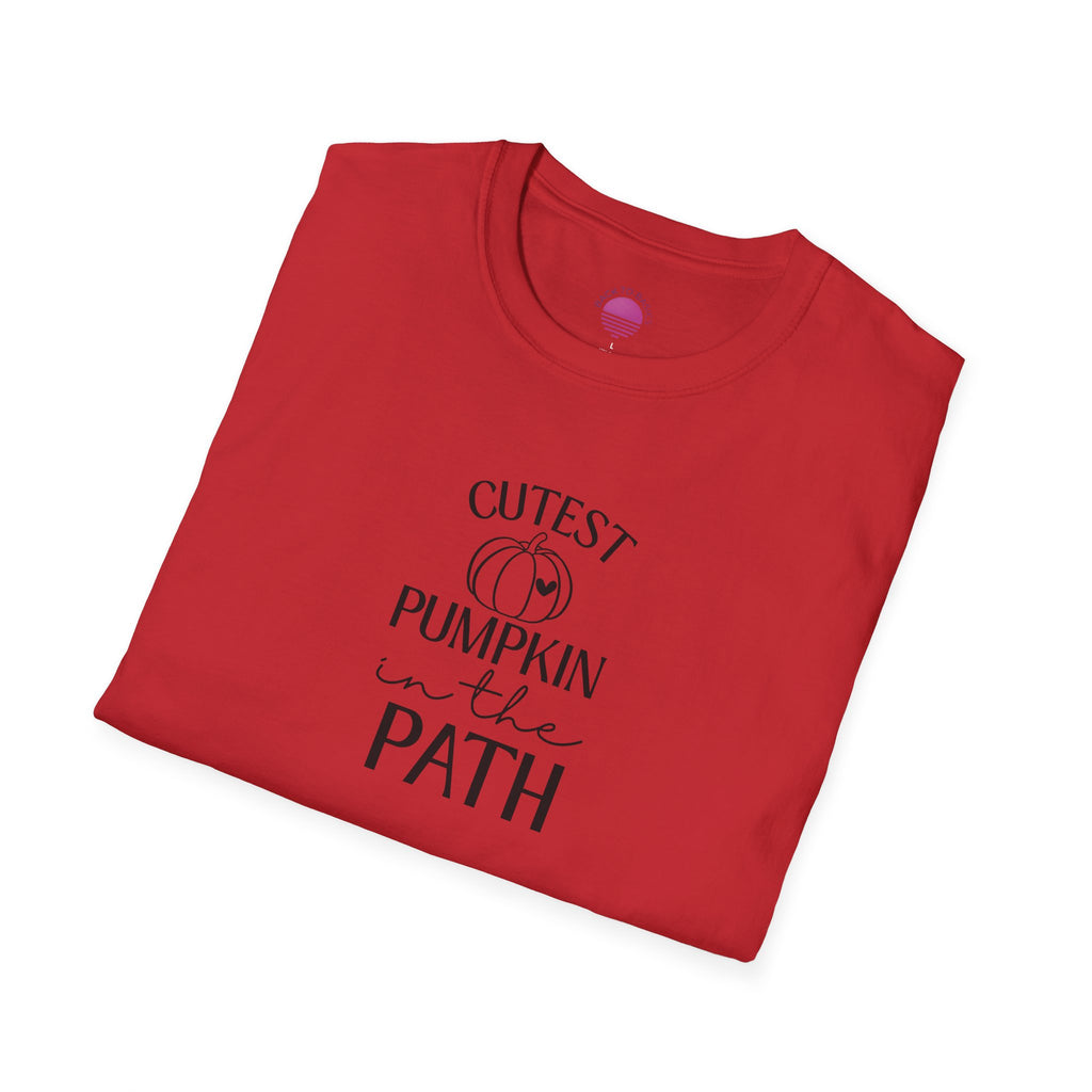 T-Shirt — "Cutest Pumpkin in the Path" Fall Graphic Tee