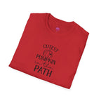 T-Shirt — "Cutest Pumpkin in the Path" Fall Graphic Tee