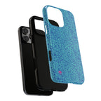All over print iphone cases aqua blue