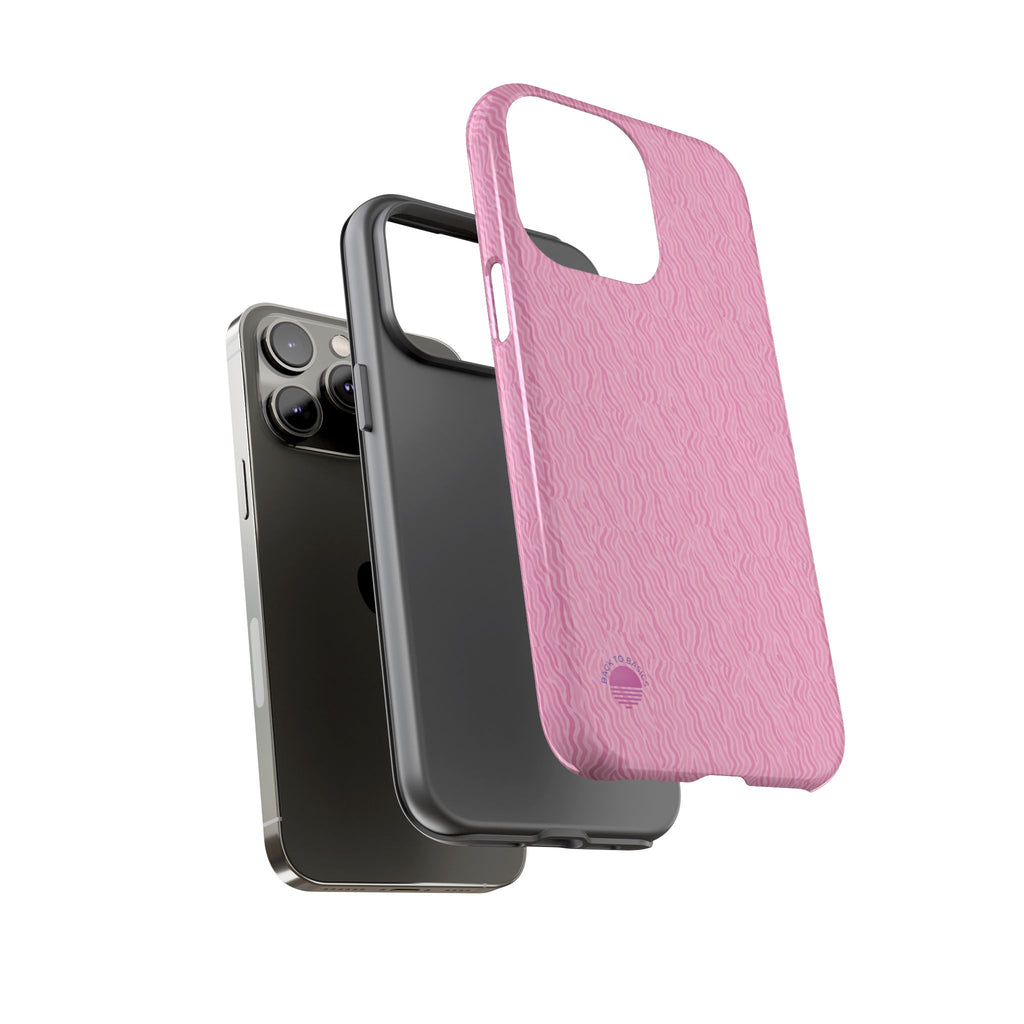 Micro-design pink zebra