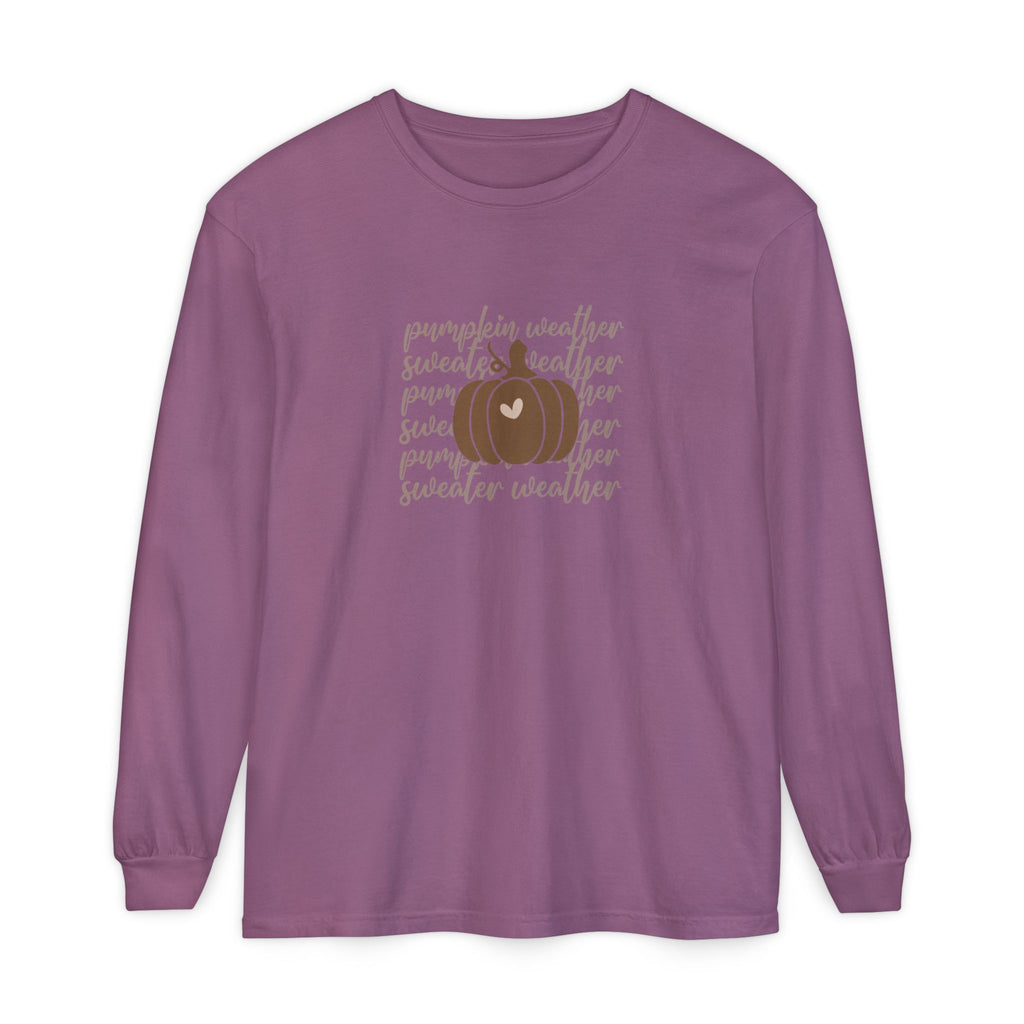 Pumpkin Weather Long Sleeve Tee