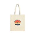 Vintage Beach Sunset Fourth of July Tote | Americana, red white blue