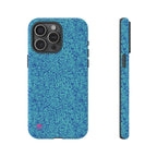 All over print iphone cases aqua blue