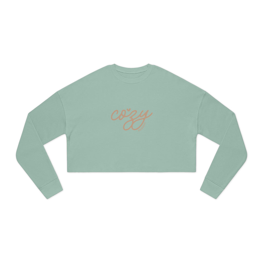 'Cozy Season' Women's Cropped Sweatshirt