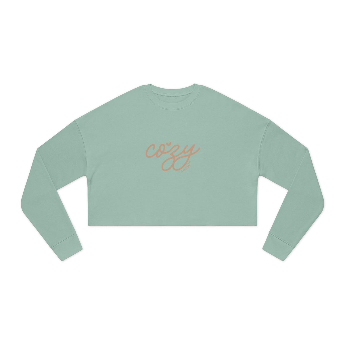 'Cozy Season' Women's Cropped Sweatshirt