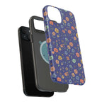 Floral All-Over Seasonal Print Phone Case — Magnetic Impact-Resistant Printify