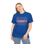 Pink "SUMMER" Graphic Tee — Summer Repeat Printify
