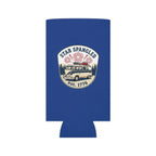 Star Spangled Van Can Koozie — Patriotic 1776 RV Beer Cooler Printify