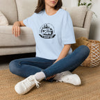 Campervan T-Shirt — "The Mountains Are Calling and I Must Go" Adventure Tee Printify