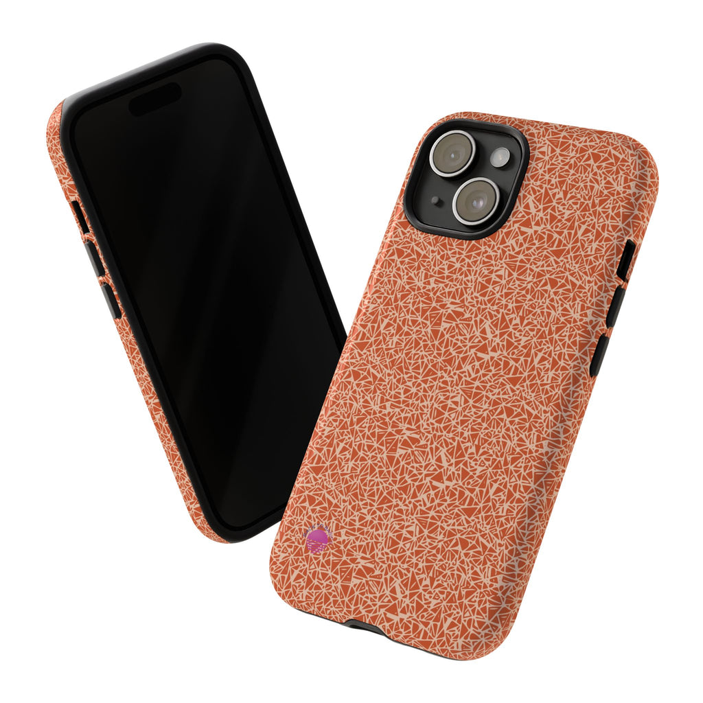Micro-design phone cases orange
