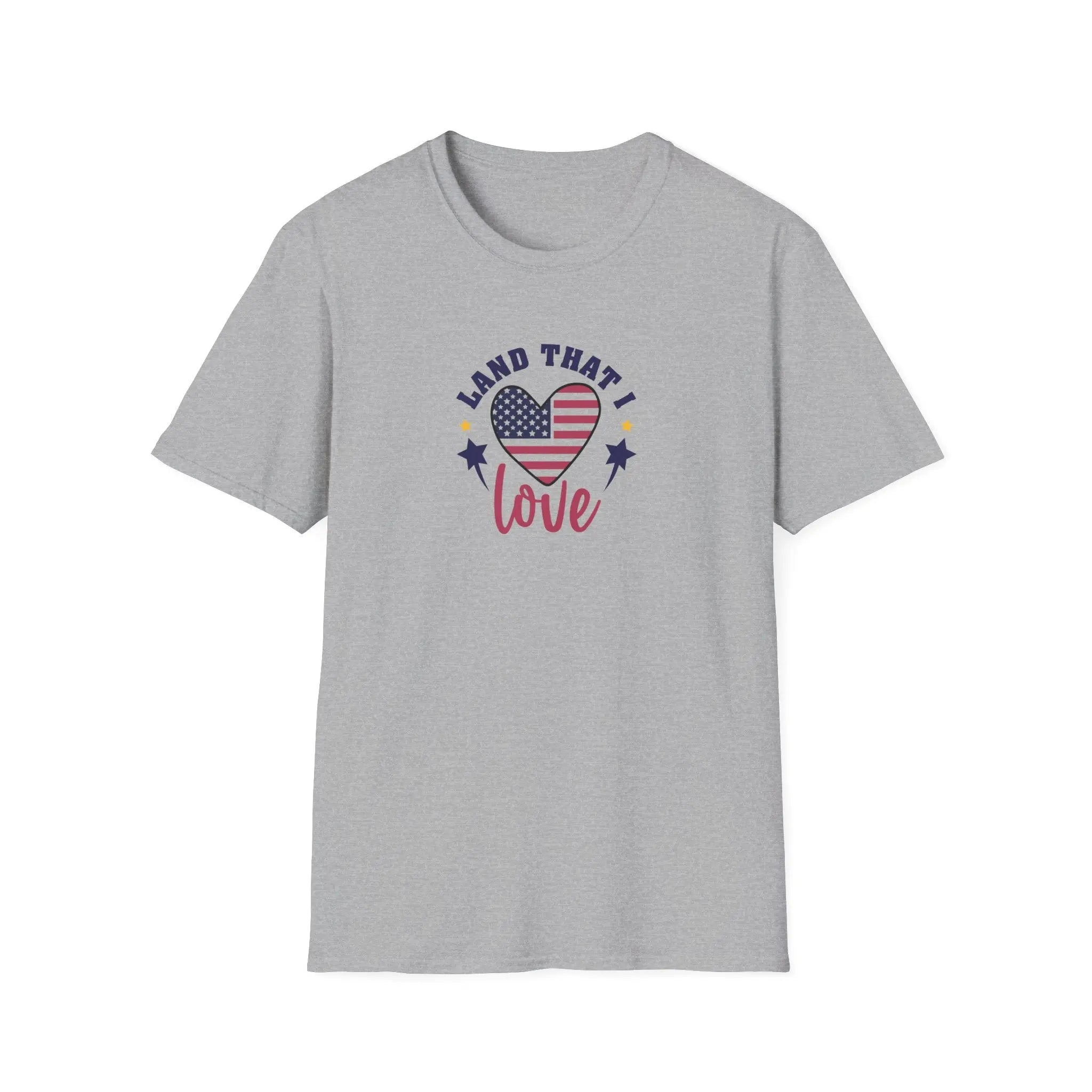 Land That I Love Patriotic T-Shirt — American Flag Tribute Tee Printify