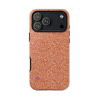 Micro-design phone cases orange
