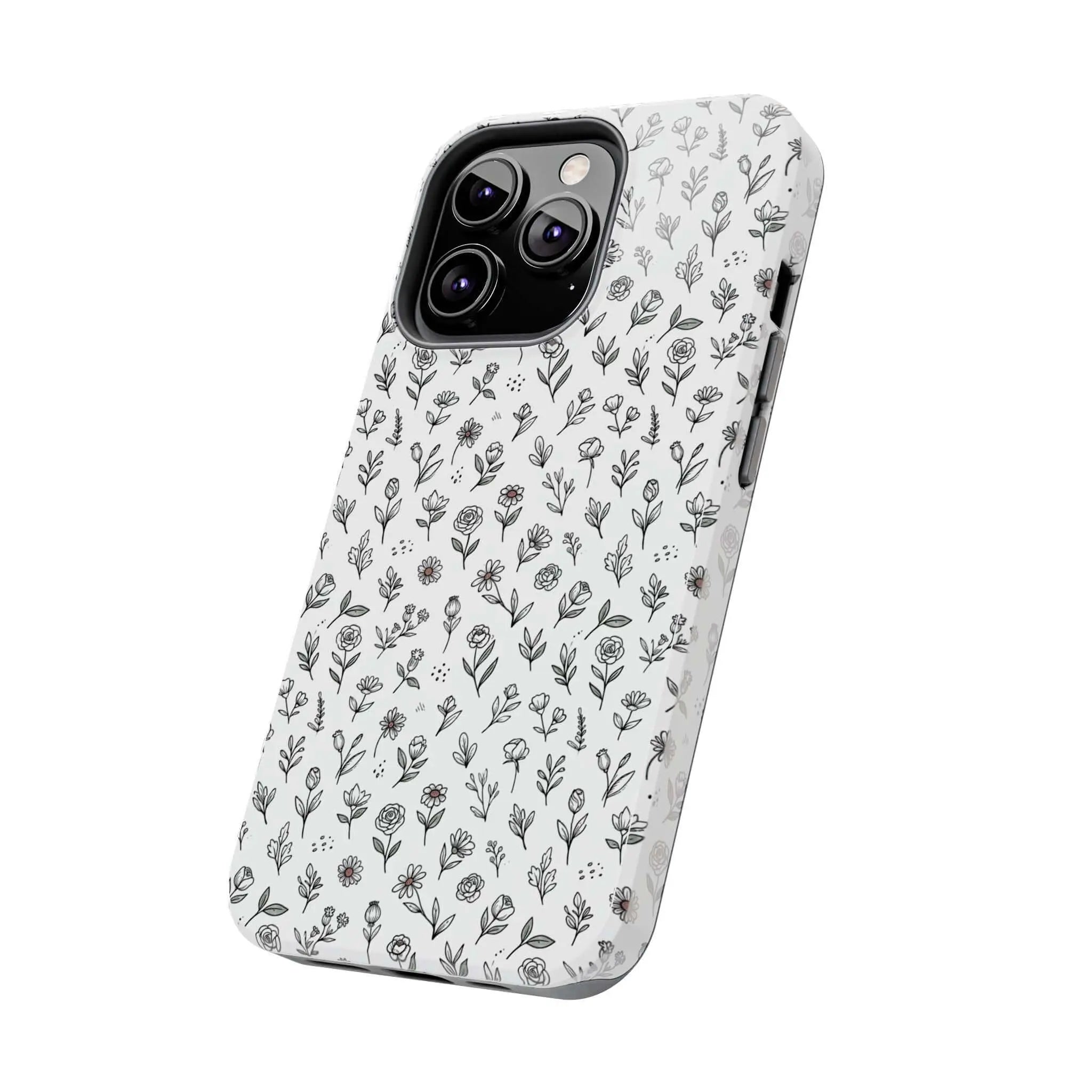Floral Summer Vibe Phone Case — Tough Protective Floral All‑Over Print Printify