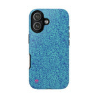 All over print iphone cases aqua blue