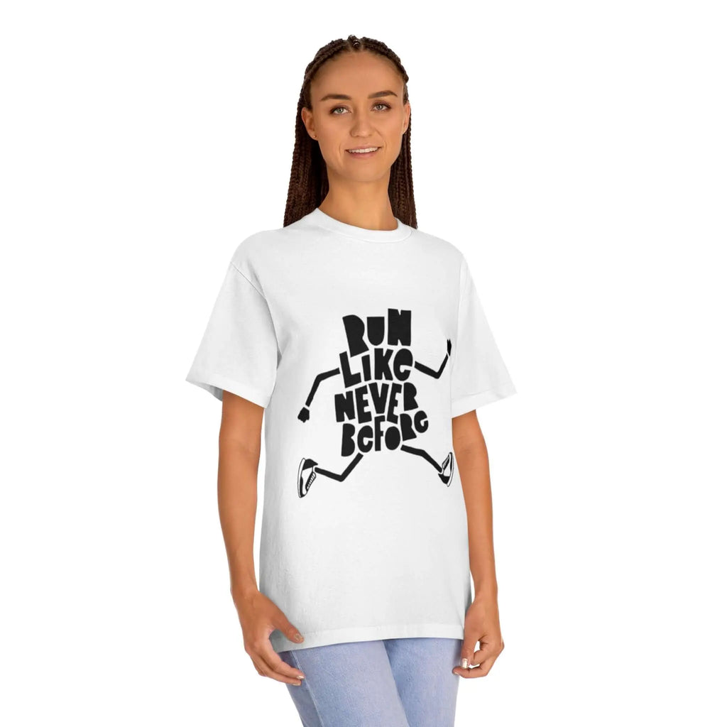 Run Like Never Before Unisex Classic Tee