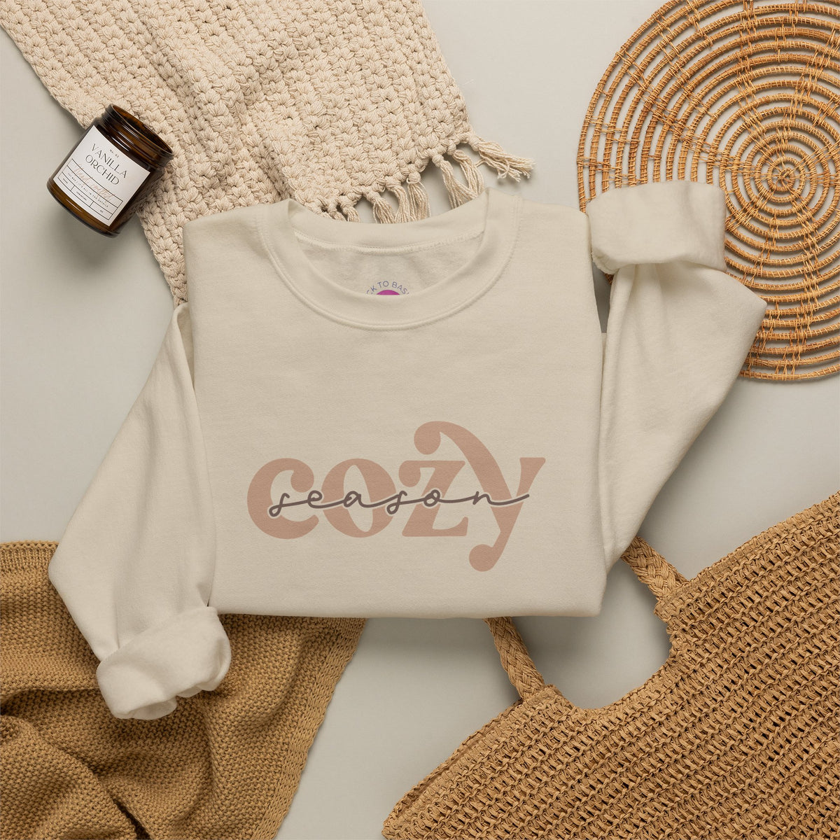 'Cozy Season' Crewneck Sweatshirt - Back To Basics