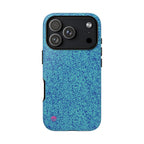All over print iphone cases aqua blue
