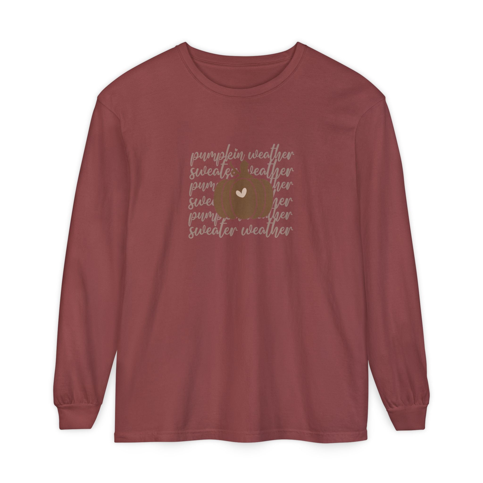 Pumpkin Weather Long Sleeve Tee