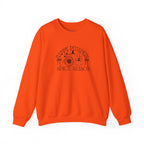 Fall Vibes Crewneck Sweatshirt — 'Happy Pumpkin' Spice Season Bonfires, Sweaters & Hayrides