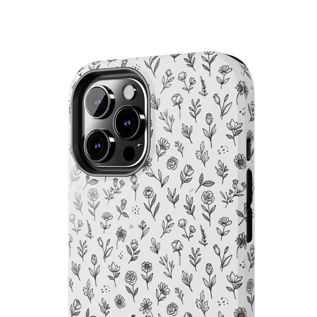 Floral Summer Vibe Phone Case — Tough Protective Floral All‑Over Print Printify