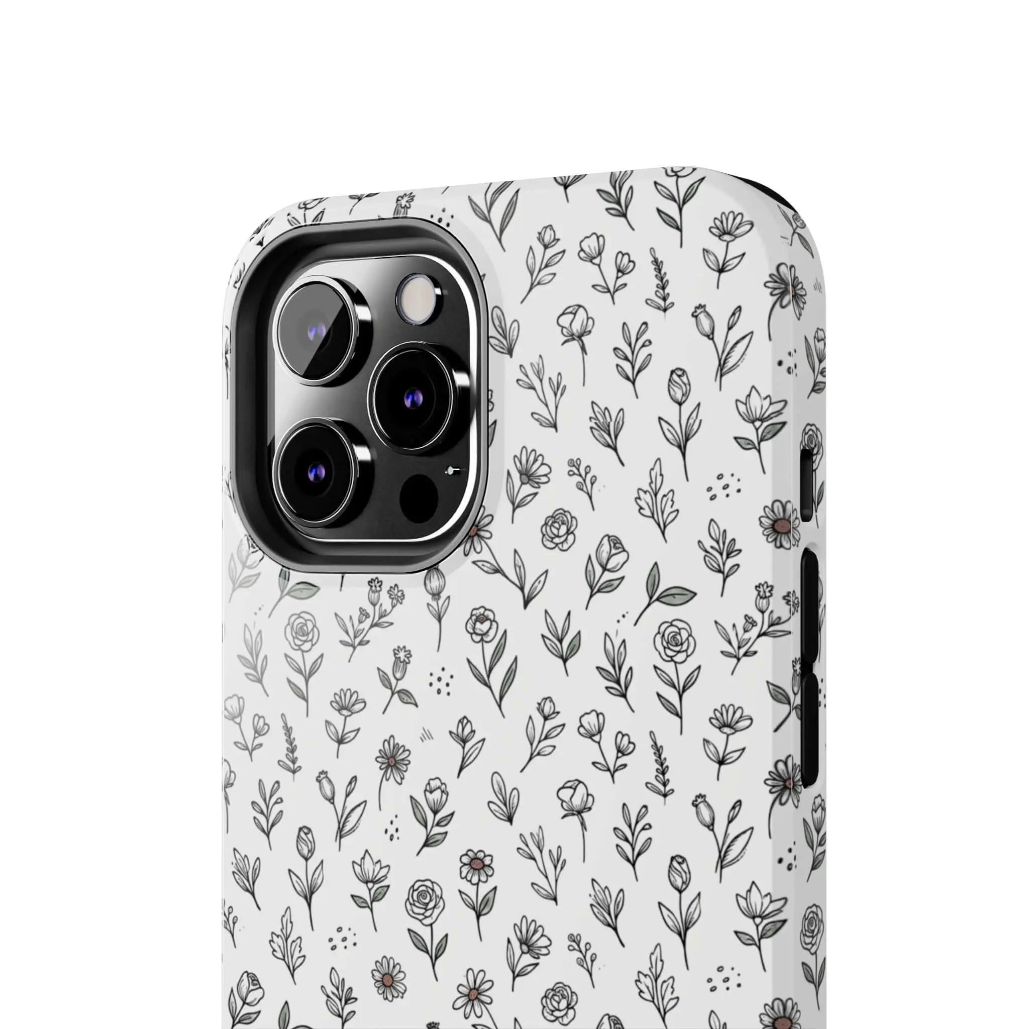 Floral Summer Vibe Phone Case — Tough Protective Floral All‑Over Print Printify