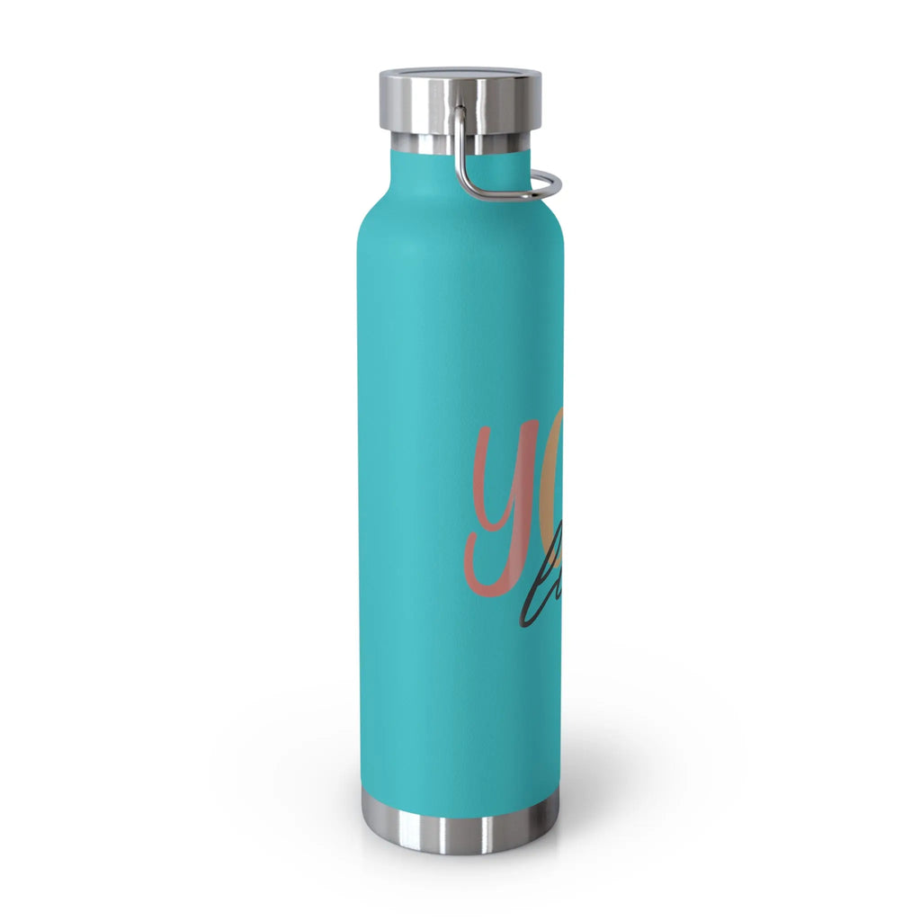 ‘Yoga Life’ Insulated Bottle, 22oz Printify
