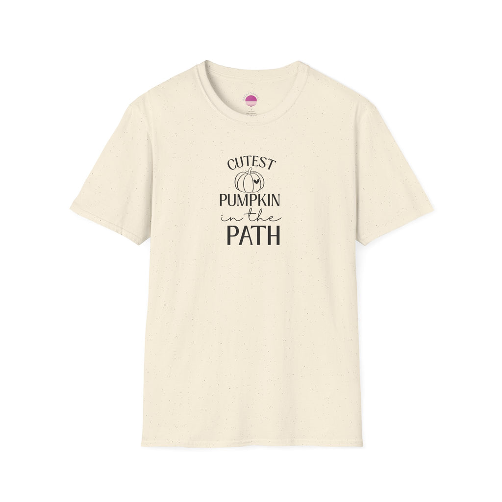 T-Shirt — "Cutest Pumpkin in the Path" Fall Graphic Tee