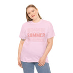 Pink "SUMMER" Graphic Tee — Summer Repeat Printify