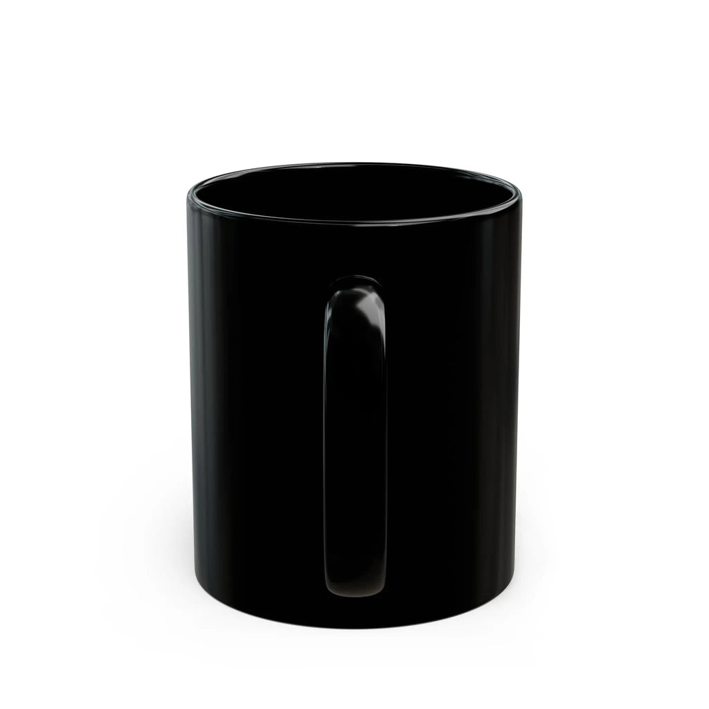 Take Me to the Beach Black Ceramic Mug — Tropical Palm Coffee Cup (11oz/15oz) Printify