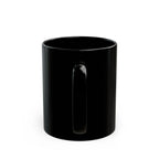 Take Me to the Beach Black Ceramic Mug — Tropical Palm Coffee Cup (11oz/15oz) Printify