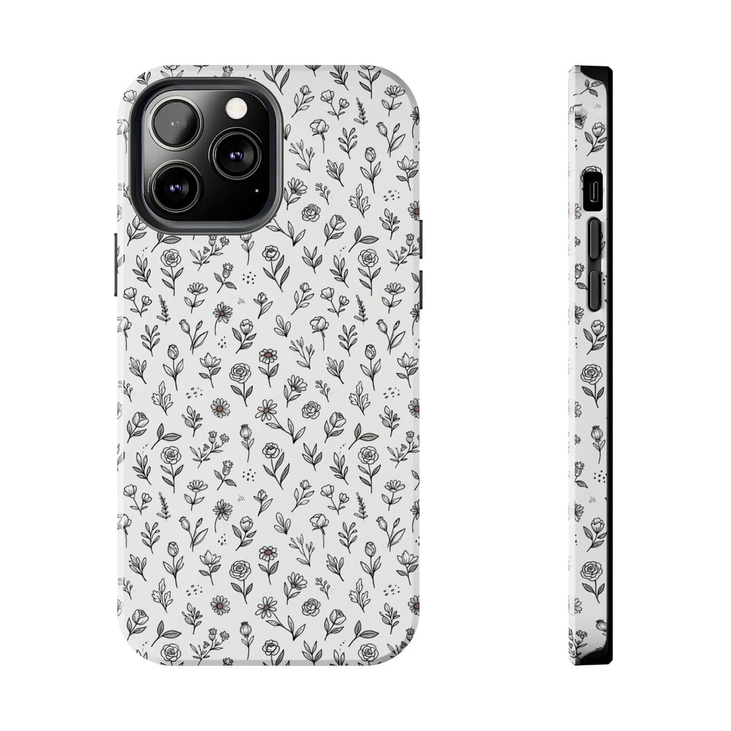 Floral Summer Vibe Phone Case — Tough Protective Floral All‑Over Print Printify