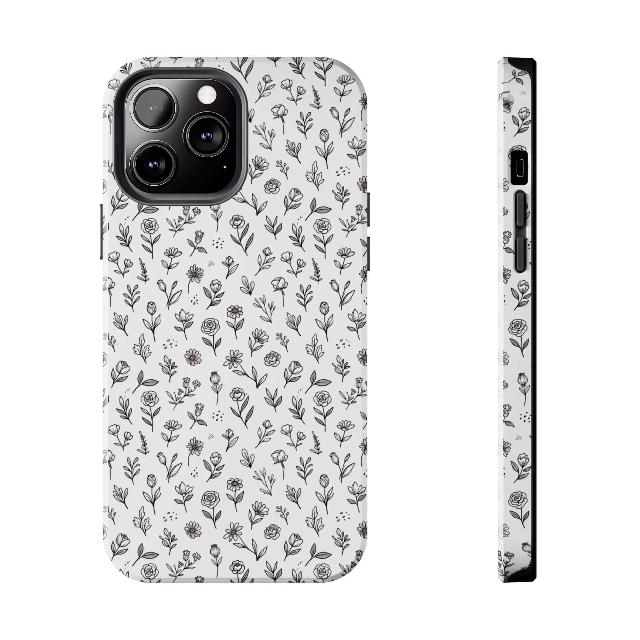 Floral Summer Vibe Phone Case — Tough Protective Floral All‑Over Print Printify