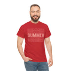 Pink "SUMMER" Graphic Tee — Summer Repeat Printify