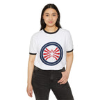 Retro Starburst Ringer T-Shirt Printify Back To Basics