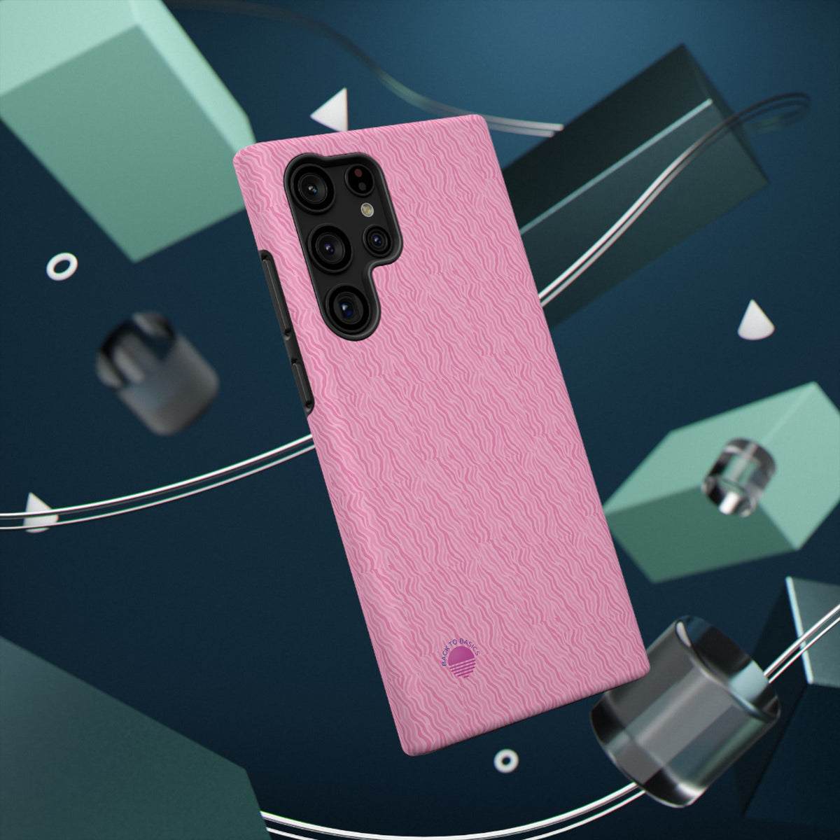 Android All over print pink zebra