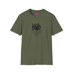 Camping Crew T‑Shirt — "Fires Friends Drinks" Tent Graphic Printify