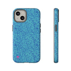 All over print iphone cases aqua blue