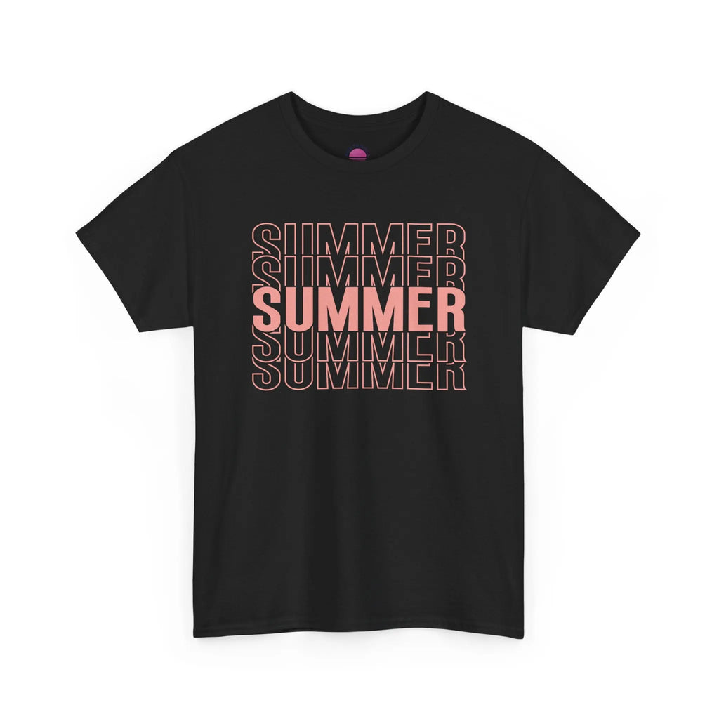 Pink "SUMMER" Graphic Tee — Summer Repeat Printify