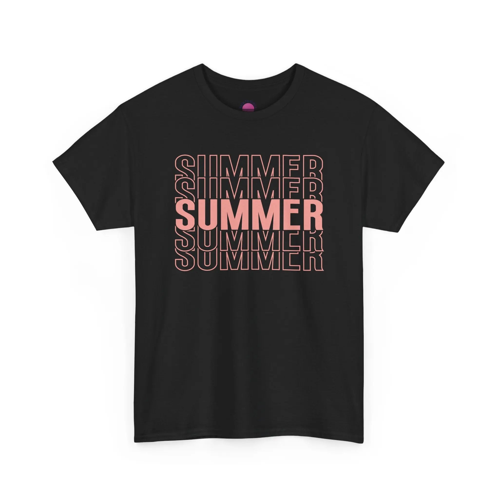 Pink "SUMMER" Graphic Tee — Summer Repeat Printify
