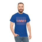 Pink "SUMMER" Graphic Tee — Summer Repeat Printify