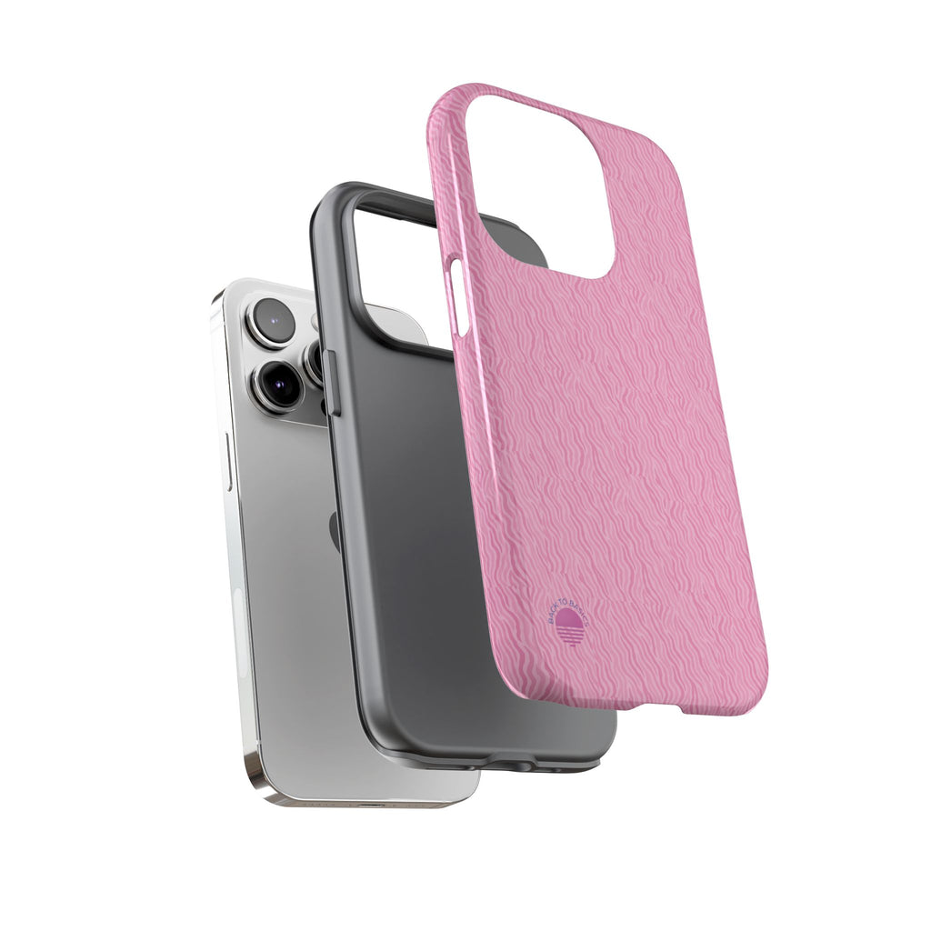 Micro-design pink zebra
