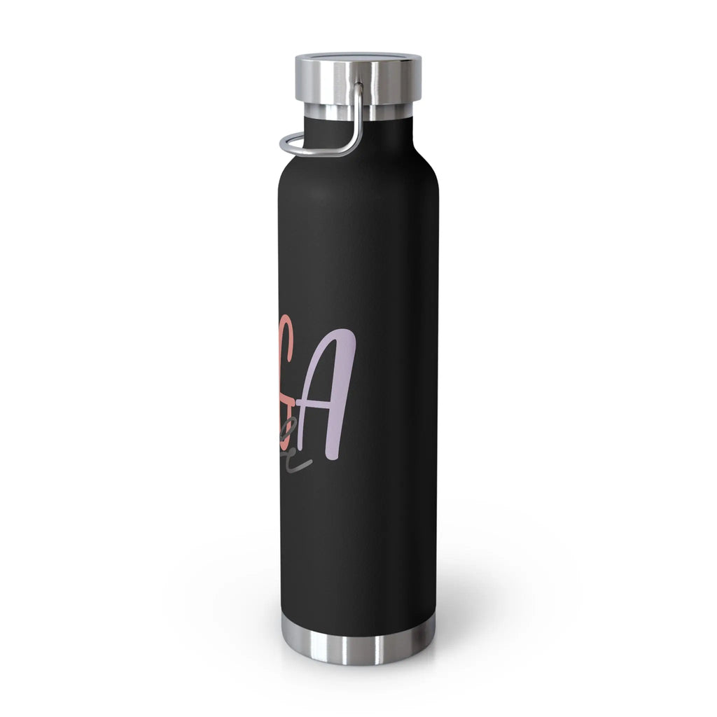 ‘Yoga Life’ Insulated Bottle, 22oz Printify
