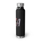 ‘Yoga Life’ Insulated Bottle, 22oz Printify