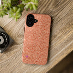 Micro-design phone cases orange