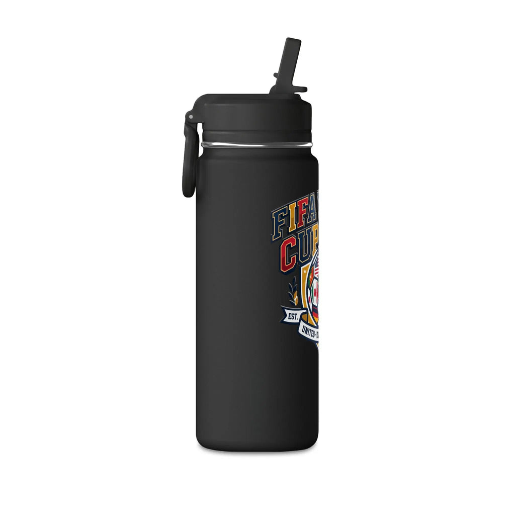 FIFA World Cup 2026 Stainless Steel Water Bottle – 20oz Soccer Fan Bottle Printify