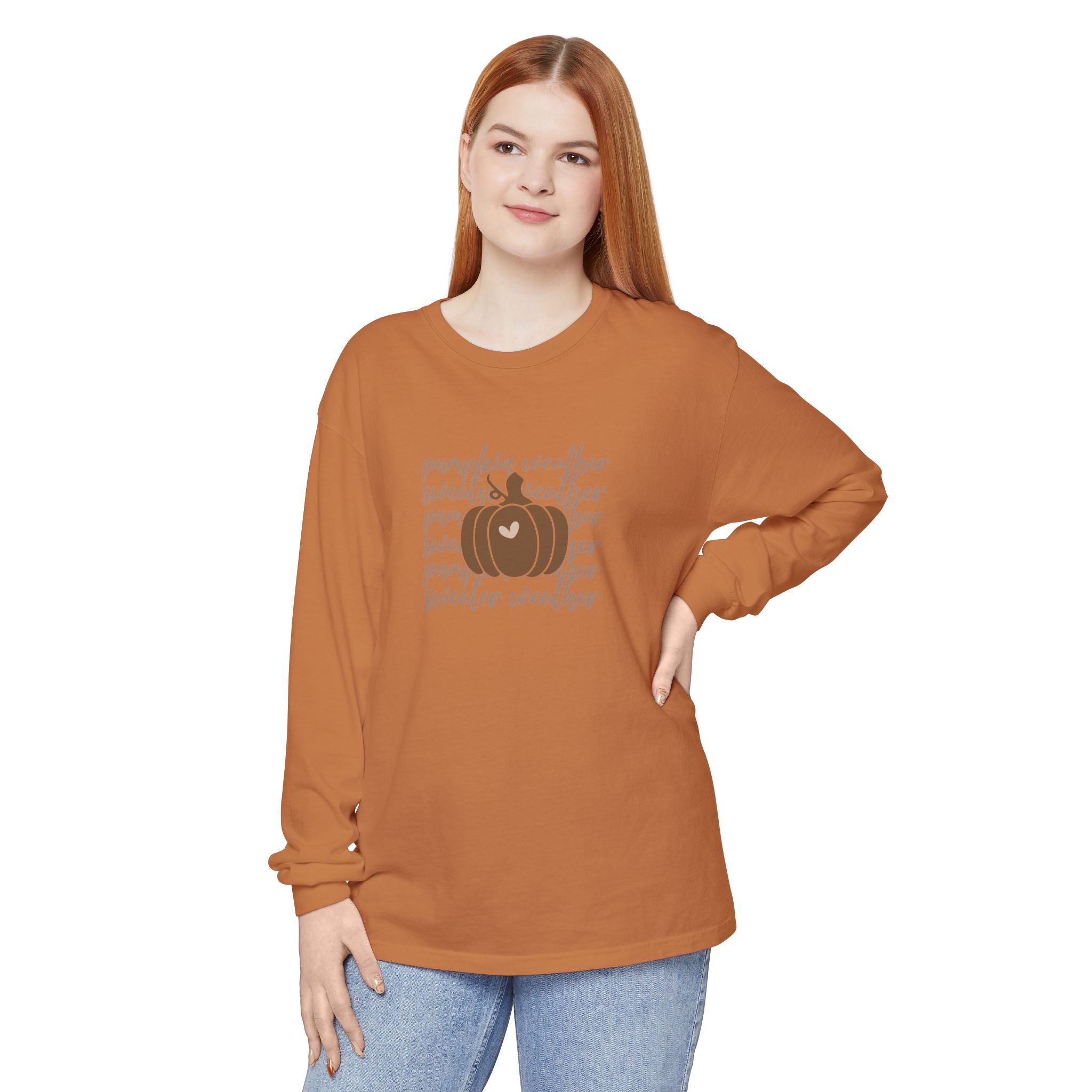 Pumpkin Weather Long Sleeve Tee