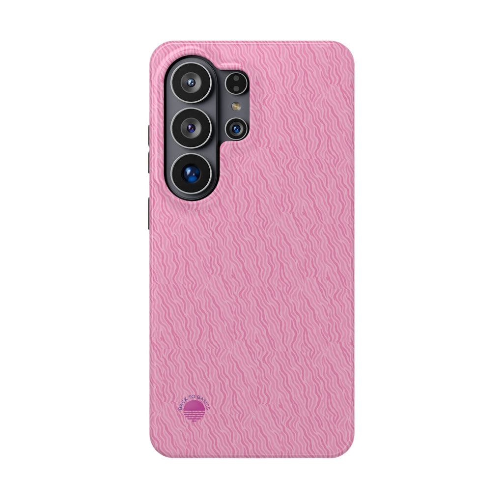 Android All over print pink zebra