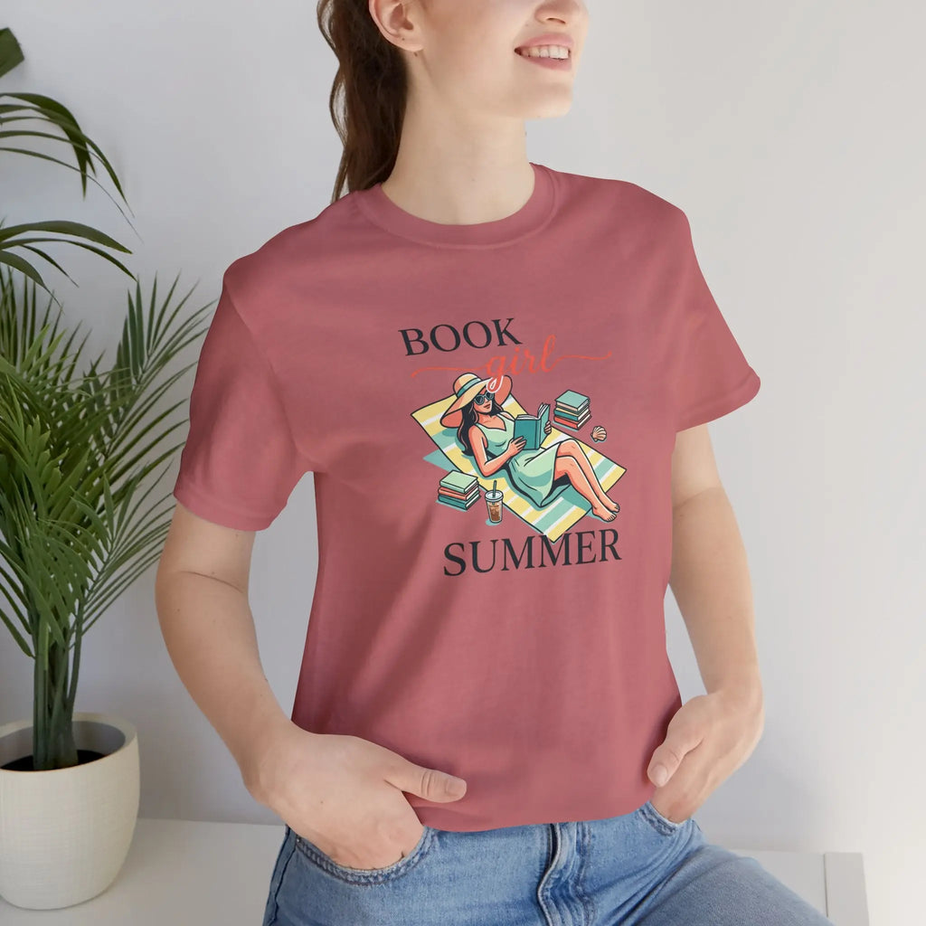 Book Girl Summer Tee | BookTok, Bookish Reading Beach Reads Printify