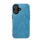 All over print iphone cases aqua blue