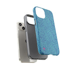 All over print iphone cases aqua blue